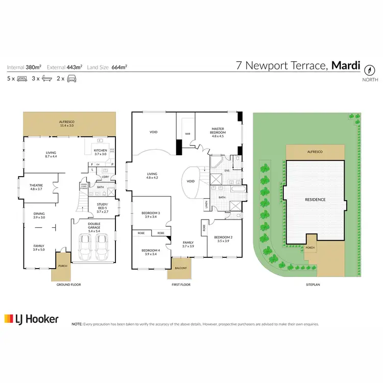 Floorplan of Homely house listing, 7 Newport Terrace, Mardi NSW 2259