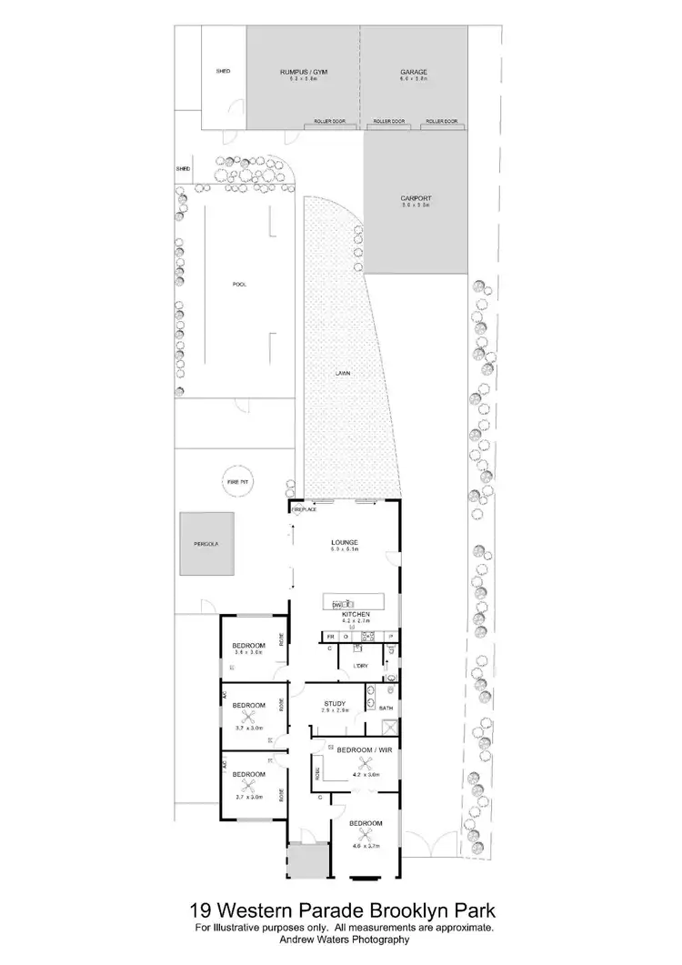 Floorplan of Homely house listing, 19 Western Parade, Brooklyn Park SA 5032