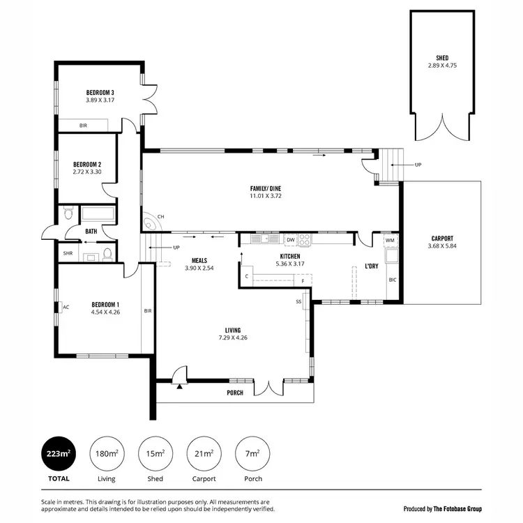 Floorplan of Homely house listing, 10 Tennyson Drive, Beaumont SA 5066