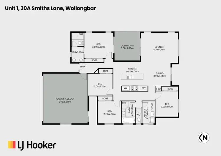 Floorplan of Homely house listing, 1/30a Smiths Lane, Wollongbar NSW 2477