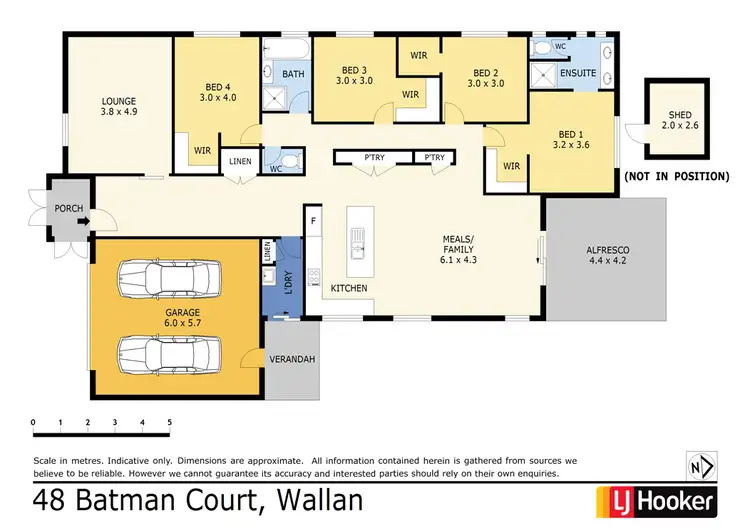 Floorplan of Homely house listing, 48 Batman Crescent, Wallan VIC 3756
