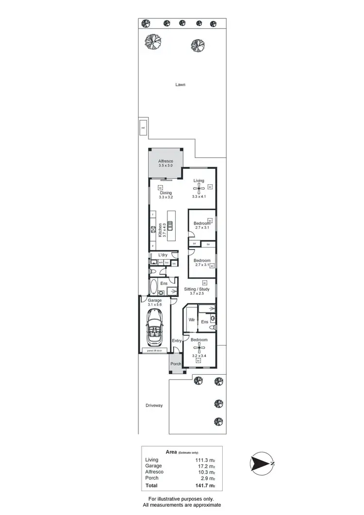 Floorplan of Homely house listing, 11 York Terrace, Ferryden Park SA 5010