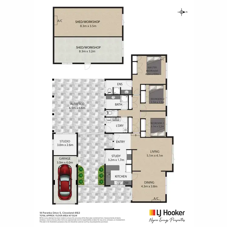 Floorplan of Homely house listing, 14 Paranka Drive South, Cleveland QLD 4163