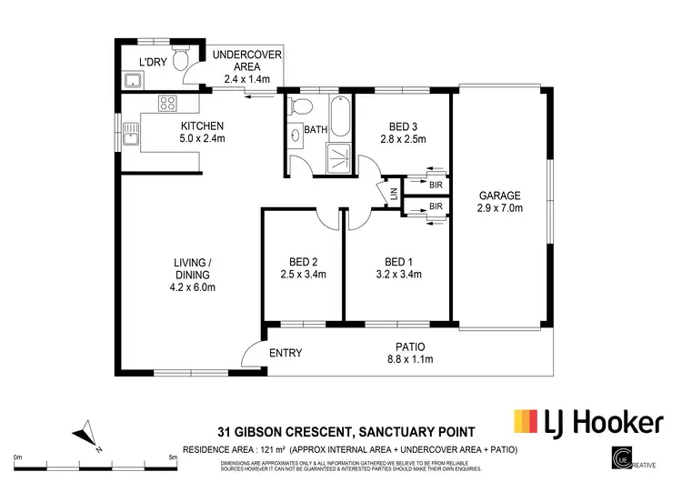 Floorplan of Homely house listing, 31 Gibson Crescent, Sanctuary Point NSW 2540