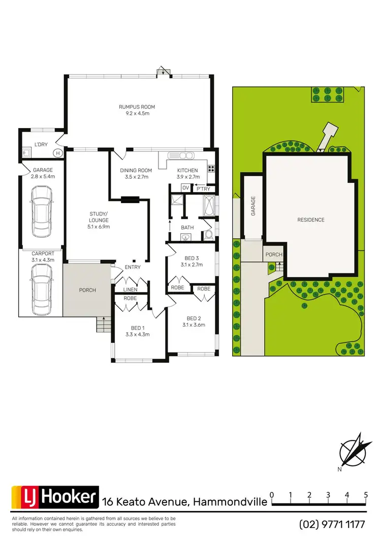 Floorplan of Homely house listing, 16 Keato Avenue, Hammondville NSW 2170