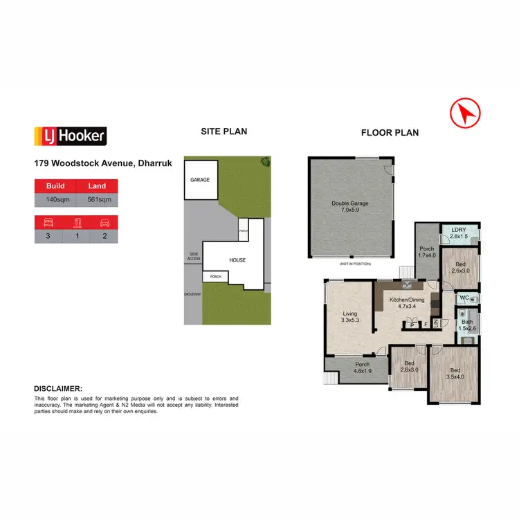 Floorplan of Homely house listing, 179 Woodstock Avenue, Dharruk NSW 2770