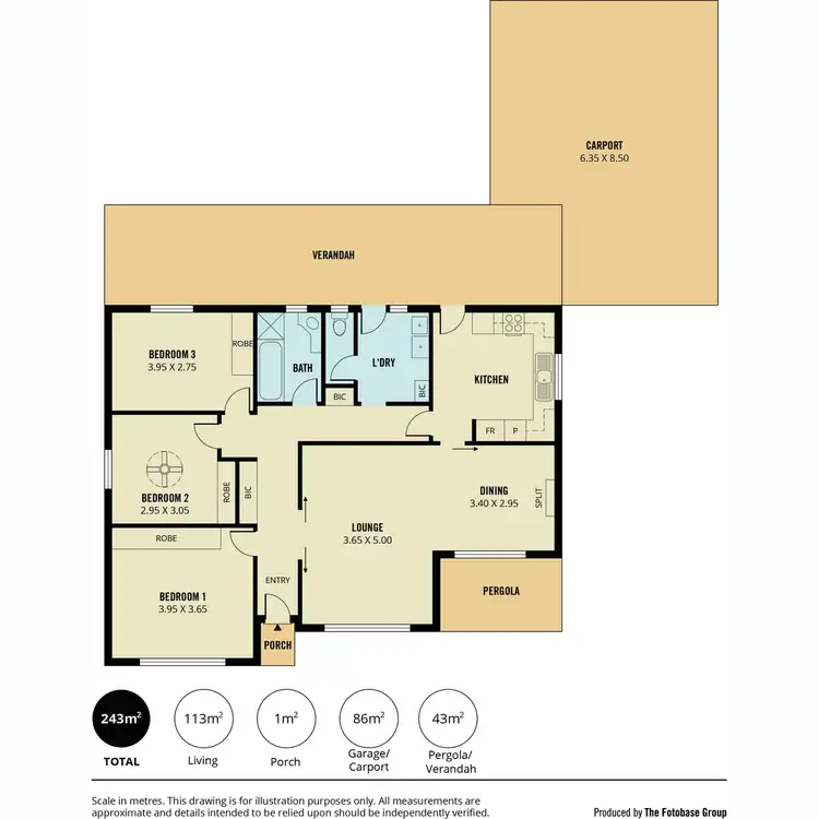 Floorplan of Homely house listing, 29 Elizabeth Street, Tea Tree Gully SA 5091