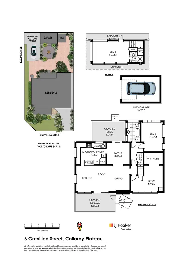 Floorplan of Homely house listing, 6 Grevillea Street, Collaroy Plateau NSW 2097