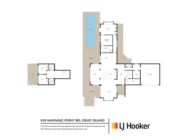Floorplan of Homely rural property listing, 838 Manning Point Road, Oxley Island NSW 2430