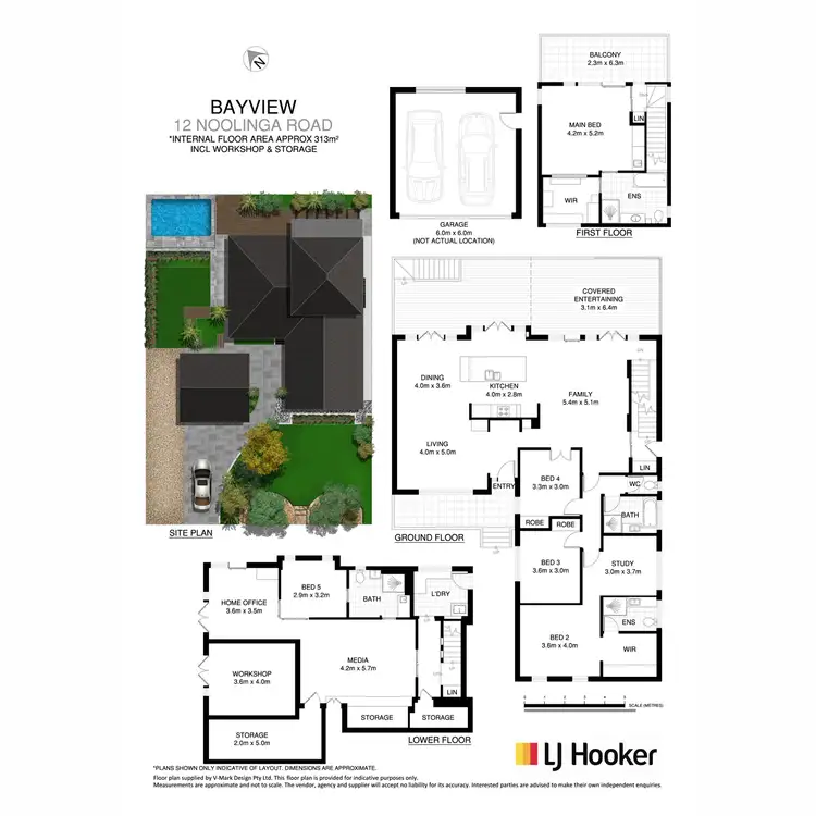 Floorplan of Homely house listing, 12 Noolinga Road, Bayview NSW 2104