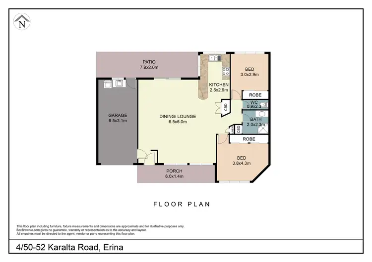 Floorplan of Homely villa listing, 4/50-52 Karalta Road, Erina NSW 2250