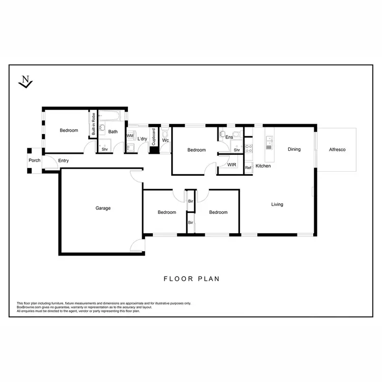 Floorplan of Homely house listing, 72 Kingsford Drive, Point Cook VIC 3030
