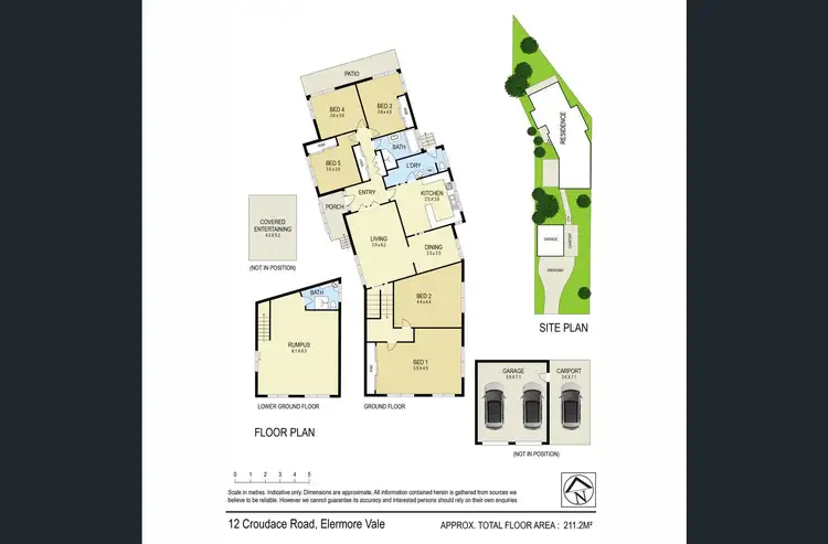 Floorplan of Homely house listing, 12 Croudace Road, Elermore Vale NSW 2287