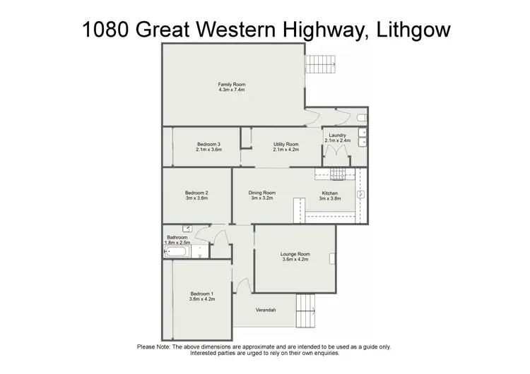 Floorplan of Homely house listing, 1080 Great Western Highway, Lithgow NSW 2790