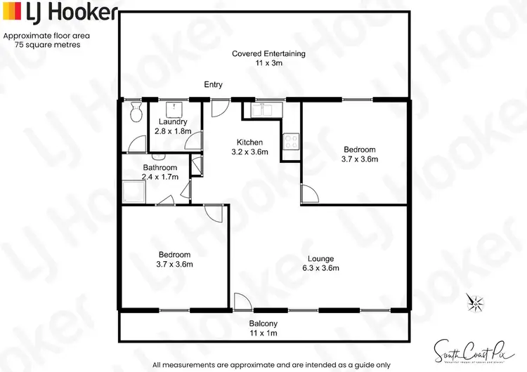 Floorplan of Homely house listing, 21 Clare Crescent, Batehaven NSW 2536
