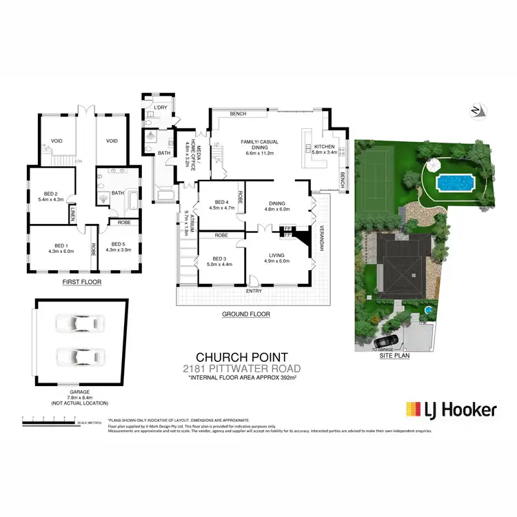 Floorplan of Homely house listing, 2181 Pittwater Road, Church Point NSW 2105