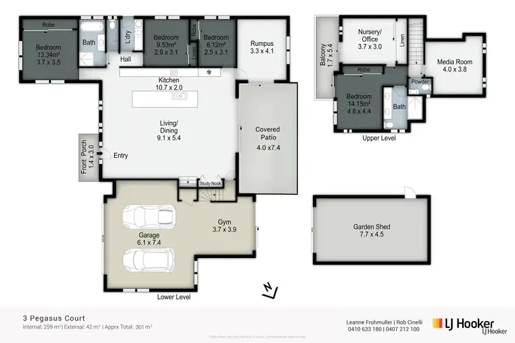 Floorplan of Homely house listing, 3 Pegasus Court, Currumbin Waters QLD 4223