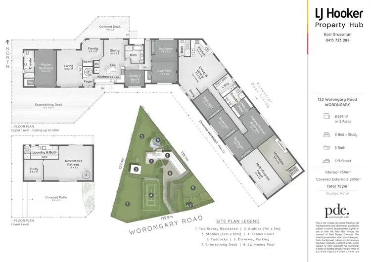 Floorplan of Homely house listing, 122 Worongary Road, Worongary QLD 4213