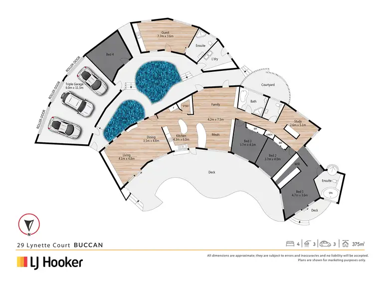 Floorplan of Homely rural property listing, 29 Lynette Court, Buccan QLD 4207