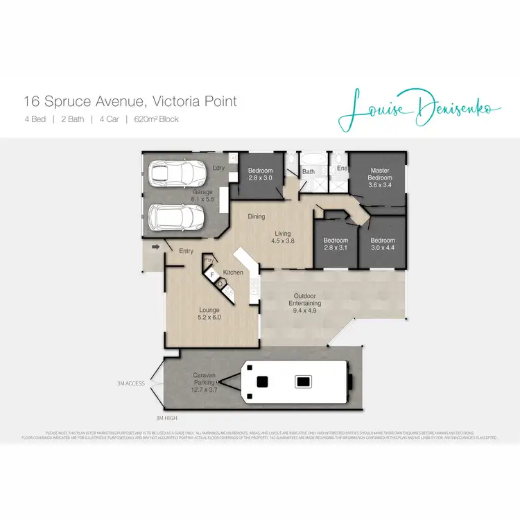 Floorplan of Homely house listing, 16 Spruce Avenue, Victoria Point QLD 4165