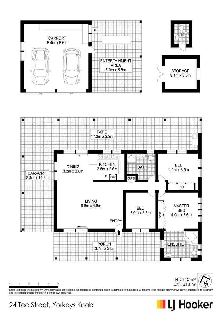 Floorplan of Homely house listing, 24 Tee Street, Yorkeys Knob QLD 4878