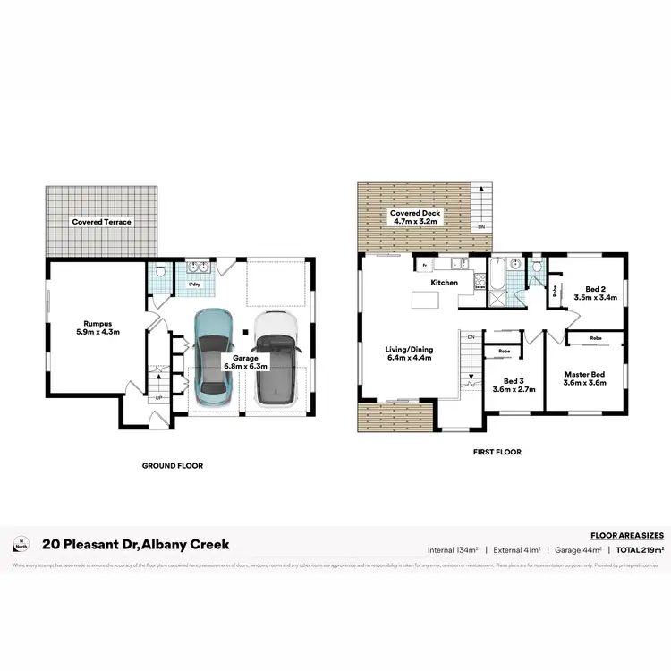 Floorplan of Homely house listing, 20 Pleasant Drive, Albany Creek QLD 4035