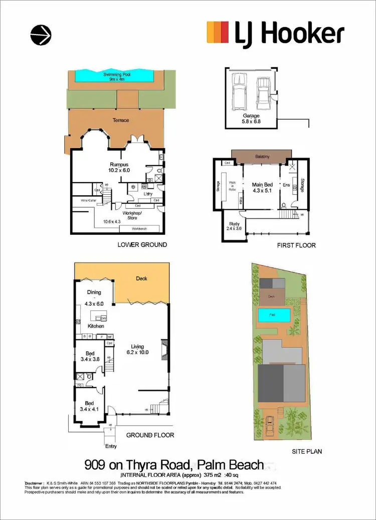 Floorplan of Homely house listing, 909 Barrenjoey Road, Palm Beach NSW 2108