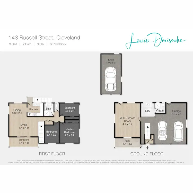Floorplan of Homely house listing, 143 Russell Street, Cleveland QLD 4163
