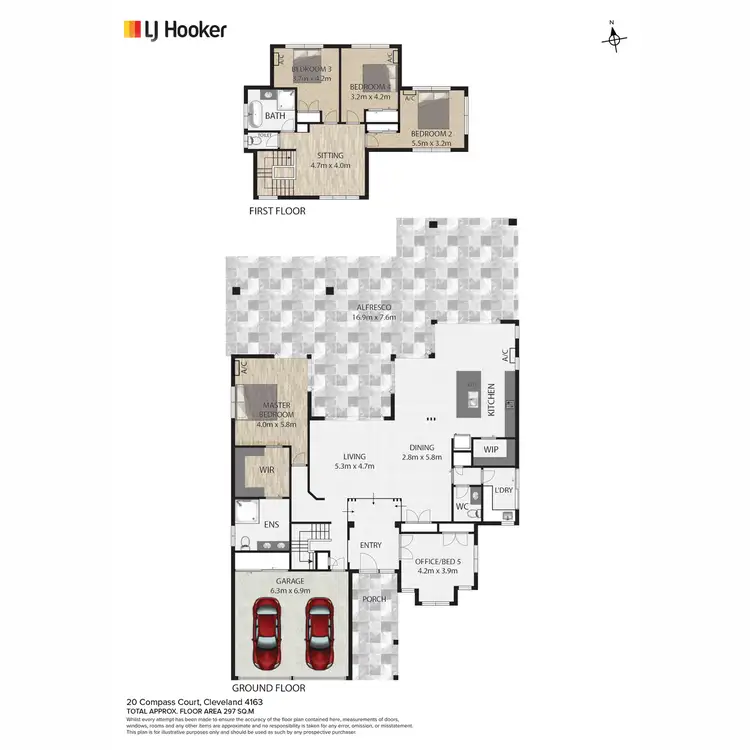Floorplan of Homely house listing, 20 Compass Court, Raby Bay QLD 4163