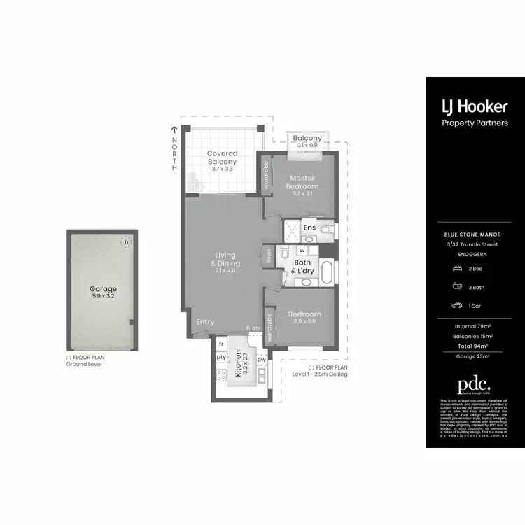 Floorplan of Homely apartment listing, 3/32 Trundle Street, Enoggera QLD 4051