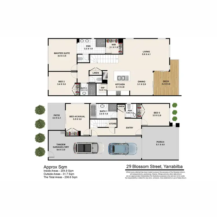 Floorplan of Homely house listing, 29 Blossom Street, Yarrabilba QLD 4207