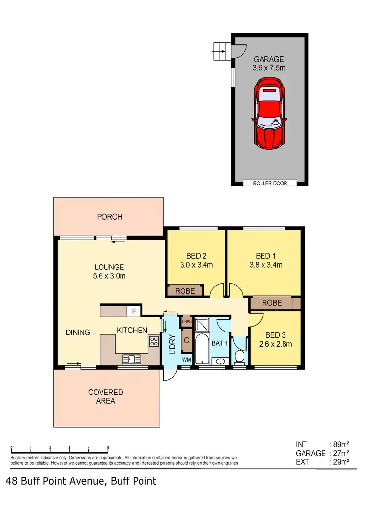 Floorplan of Homely house listing, 48 Buff Point Avenue, Buff Point NSW 2262