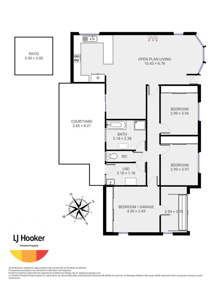 Floorplan of Homely unit listing, Unit 1/2 Trevally Court, Kingston TAS 7050