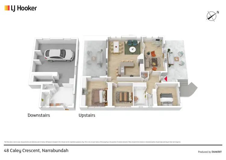 Floorplan of Homely house listing, 48 Caley Crescent, Narrabundah ACT 2604