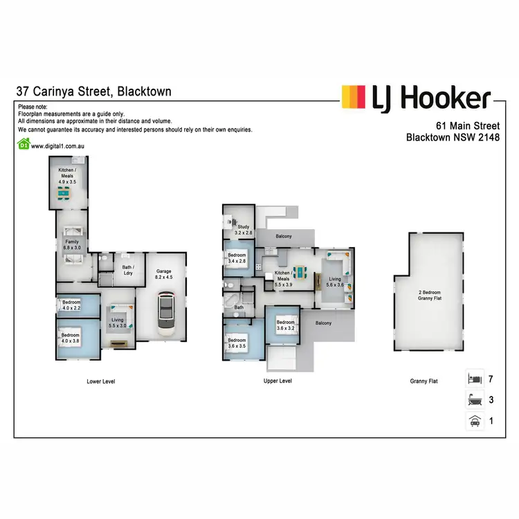 Floorplan of Homely house listing, 37 Carinya Street, Blacktown NSW 2148