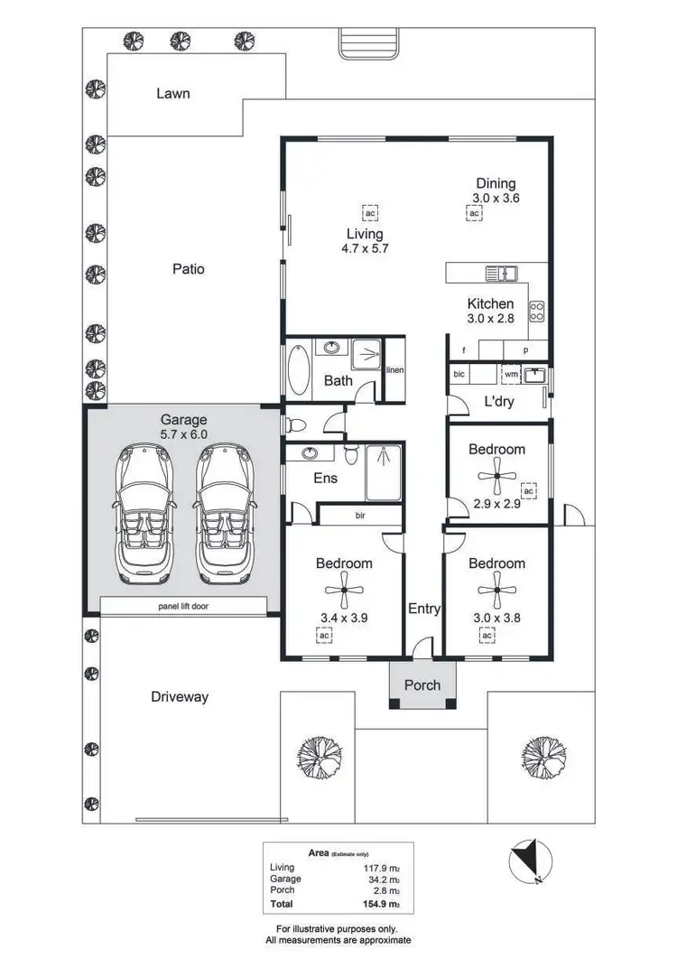 Floorplan of Homely house listing, 4 Arthur Street, Salisbury SA 5108