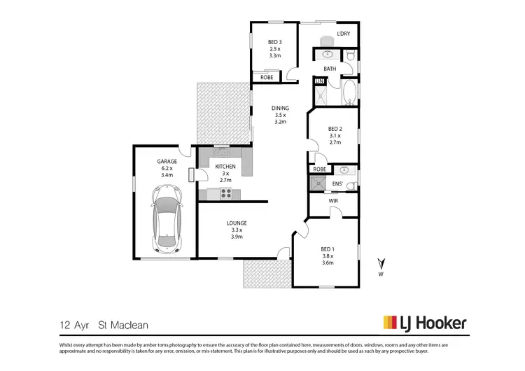 Floorplan of Homely house listing, 12 Ayr Street, Maclean NSW 2463