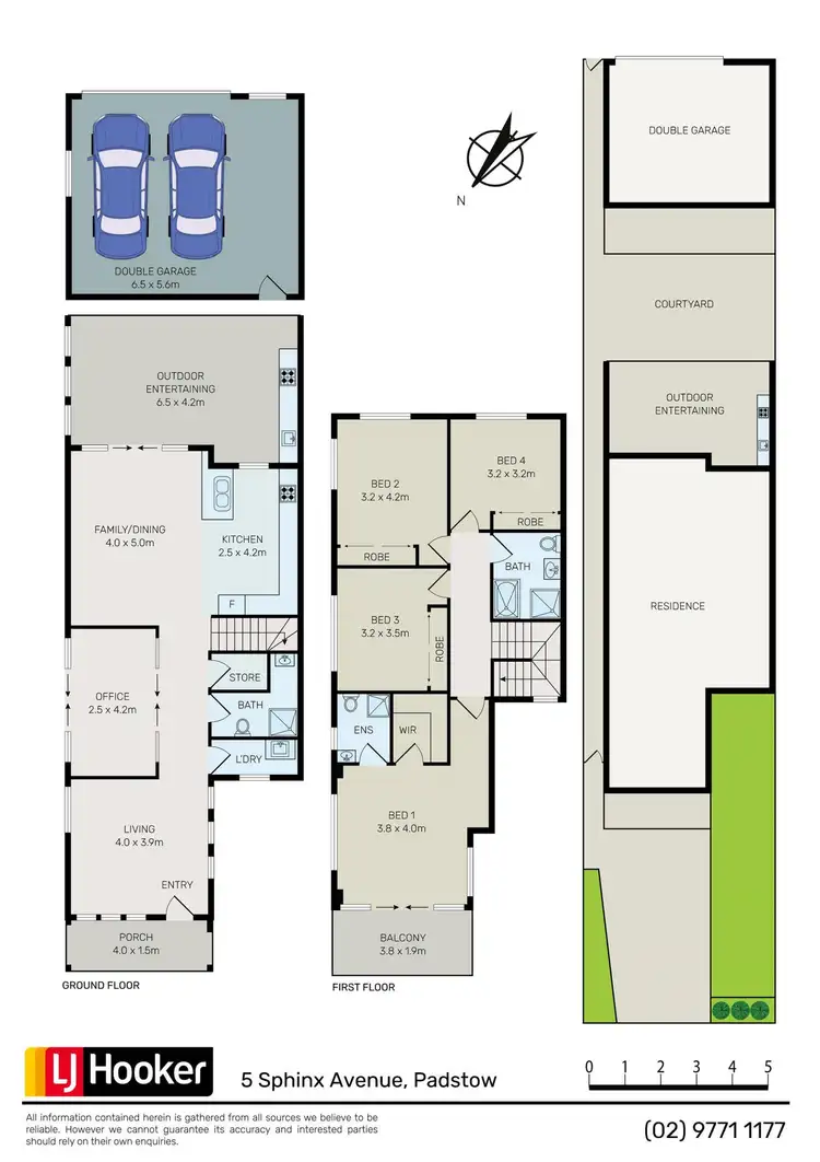 Floorplan of Homely house listing, 5 Sphinx Avenue, Padstow NSW 2211