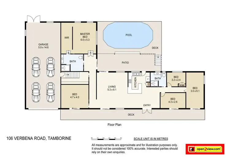 Floorplan of Homely rural property listing, 106 Verbena Road, Tamborine QLD 4270