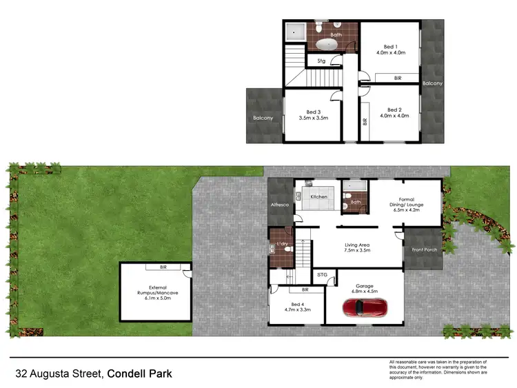 Floorplan of Homely house listing, 32 Augusta Street, Condell Park NSW 2200