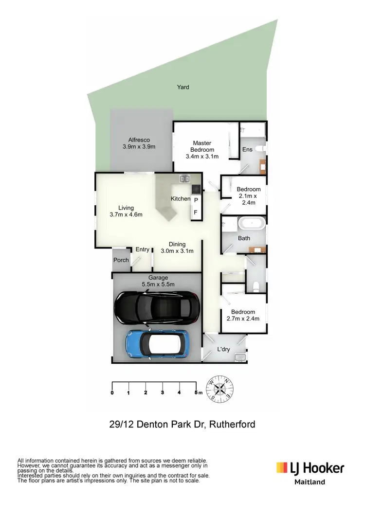 Floorplan of Homely unit listing, 29/12 Denton Park Drive, Rutherford NSW 2320