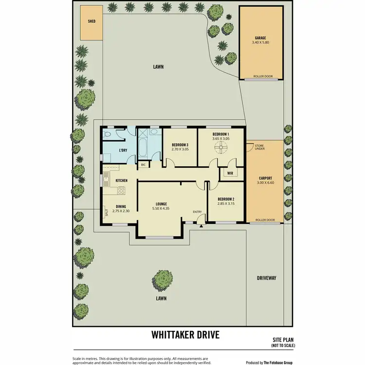 Floorplan of Homely house listing, 11 Whittaker Drive, Modbury SA 5092