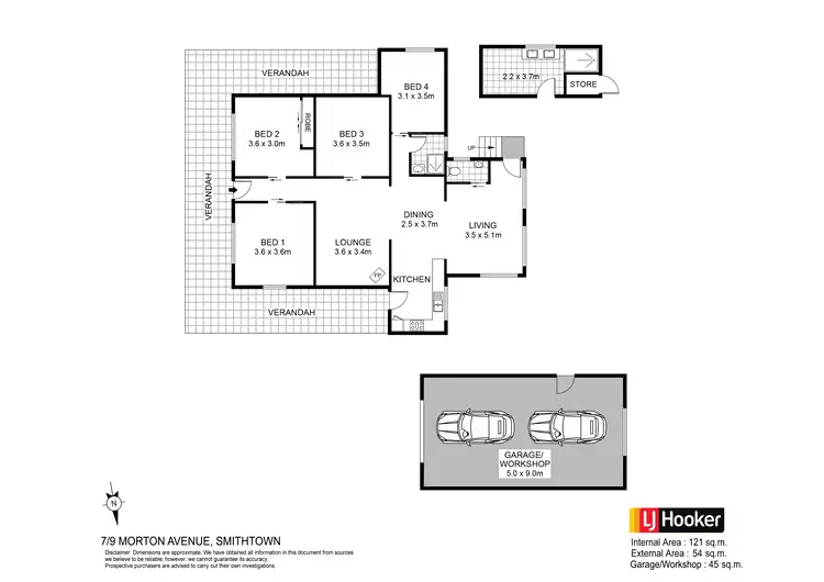 Floorplan of Homely house listing, 7-9 Morton Ave, Smithtown NSW 2440