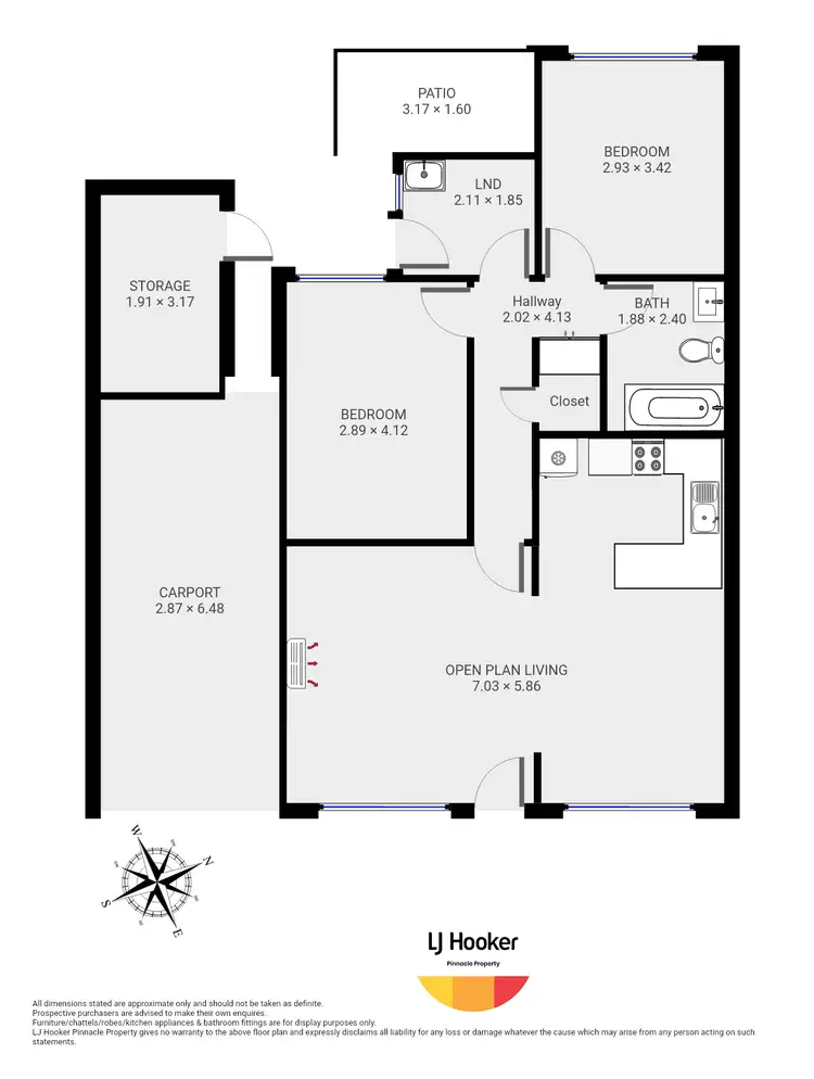 Floorplan of Homely unit listing, Unit 15/5 Ringwood Drive, Bridgewater TAS 7030