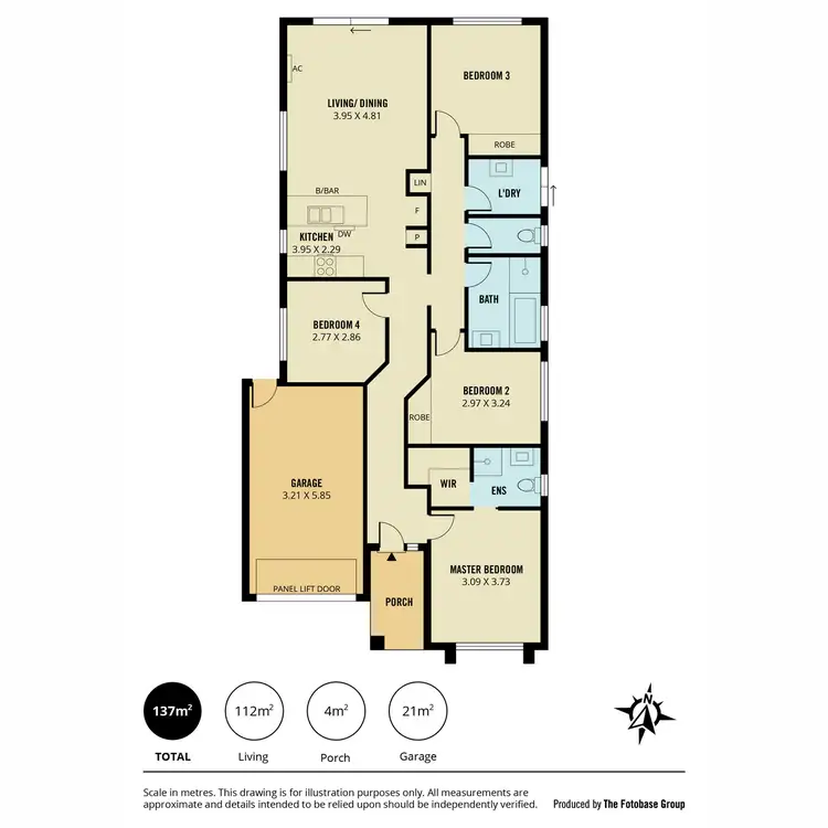 Floorplan of Homely house listing, 17 Tower Way, Blakeview SA 5114