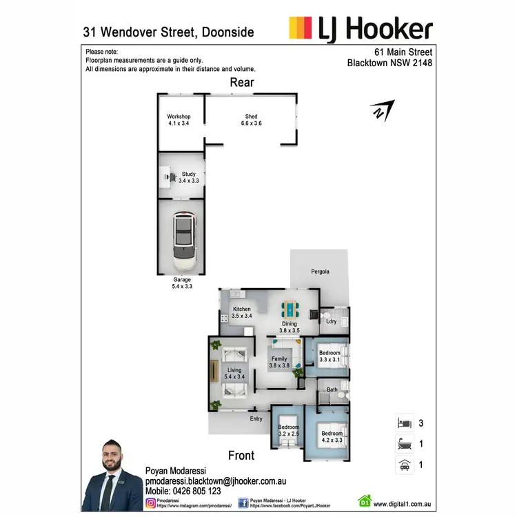 Floorplan of Homely house listing, 31 Wendover Street, Doonside NSW 2767