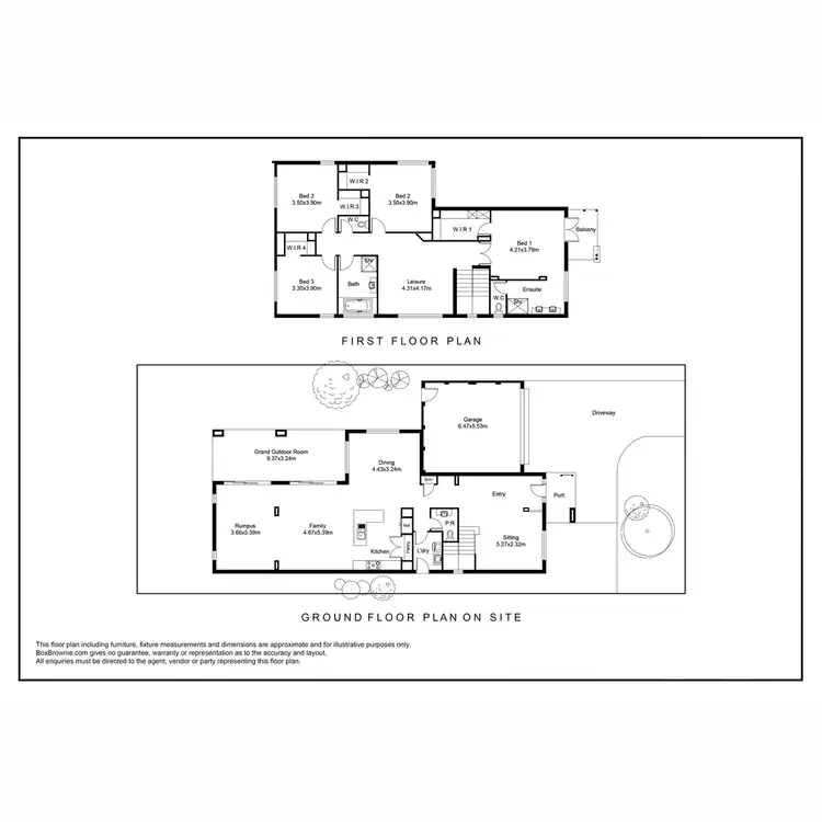 Floorplan of Homely house listing, 20 Grandpark Circuit, Point Cook VIC 3030