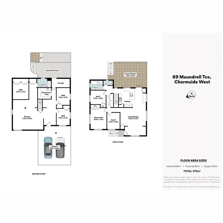Floorplan of Homely house listing, 69 Maundrell Terrace, Chermside West QLD 4032