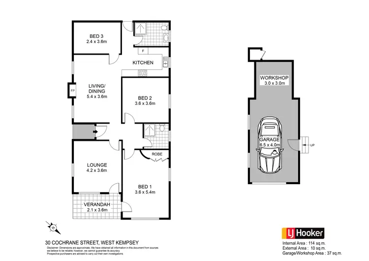 Floorplan of Homely house listing, 30 Cochrane Street, West Kempsey NSW 2440