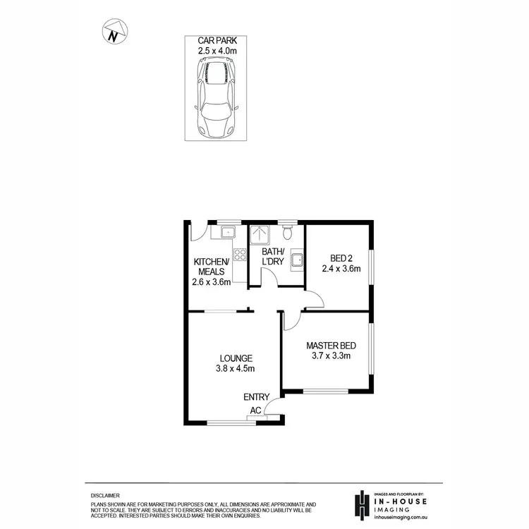 Floorplan of Homely unit listing, 3/12 Henry Street, Plympton SA 5038